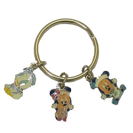 SMARTGIFTS Disney Key Ring - Minnie Mouse; Mickey Mouse & Donald Duck SM1178725